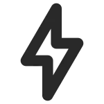 Lightning 1 SVG Icon